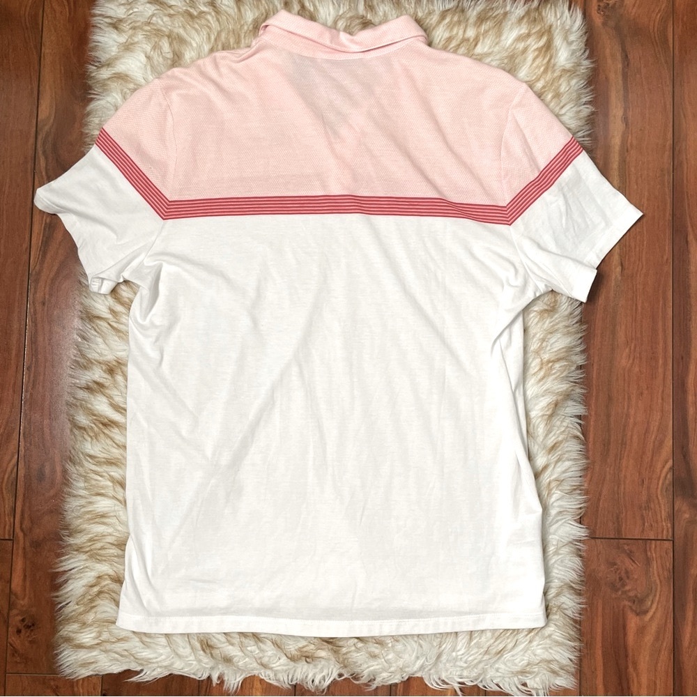 Perry Ellis powder pink polo shirt - Picture 2 of 5